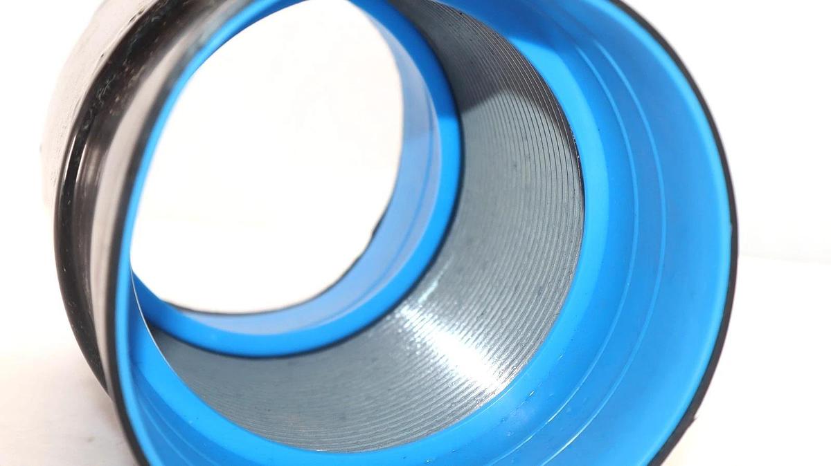 ROBROY Plasti Bond T&B ORCAL 4" Conduit Body Straight Fitting Coupling Blue NEW