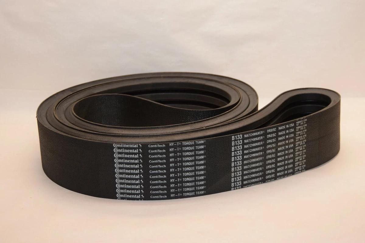(NEW) CONTINENTAL B133 4 Ribs ContiTech Hy-T Matchmaker V-Belt