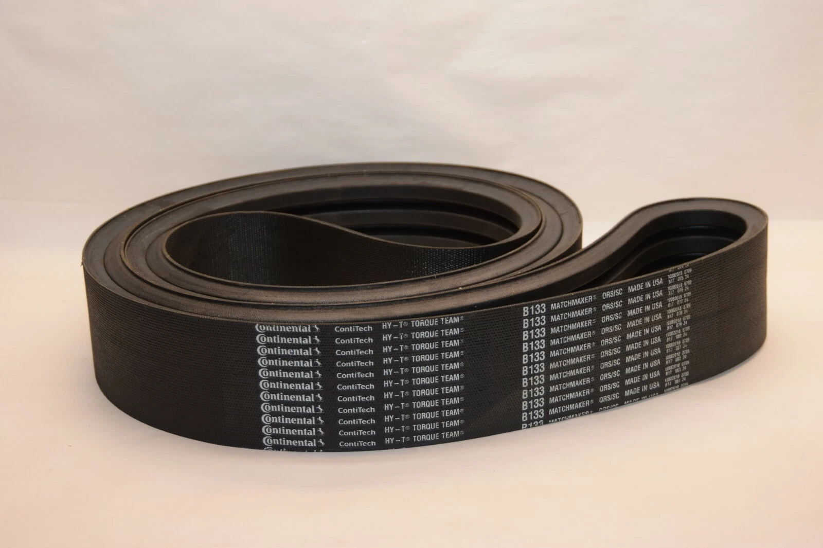 (NEW) CONTINENTAL B133 4 Ribs ContiTech Hy-T Matchmaker V-Belt
