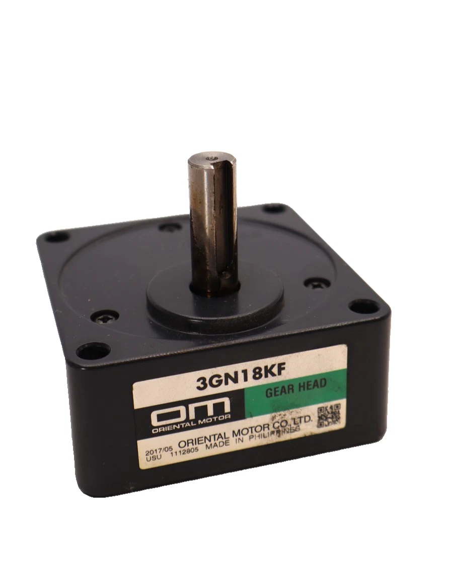Used ORIENTAL MOTOR 3GN18KF Gear Head