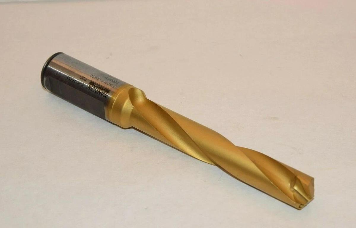 NEW) SANDVIK RA4115-4954 RA411.5-4954 256258 Carbide Tip Coolant Thru Drill Bit