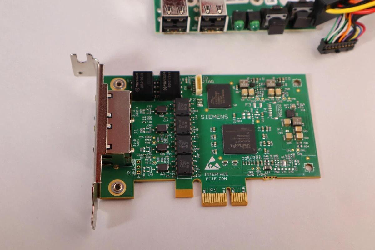 Used SIEMENS / FOXCONN PWA: 1.1 , PEXP16-RX1 , PCIE CAN , KVR26S19D8/16 Motherboard