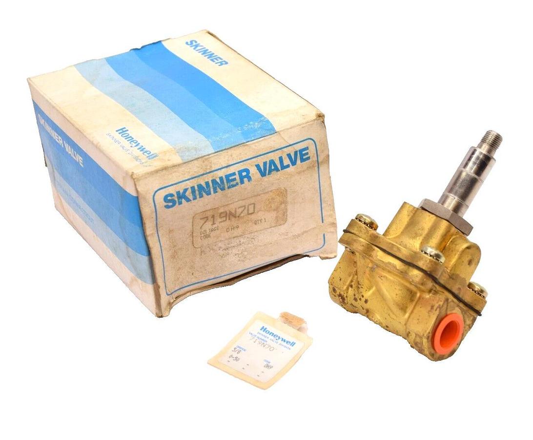 (NEW) HONEYWELL / SKINNER 719N70 2-way Valve 5/8" orifice