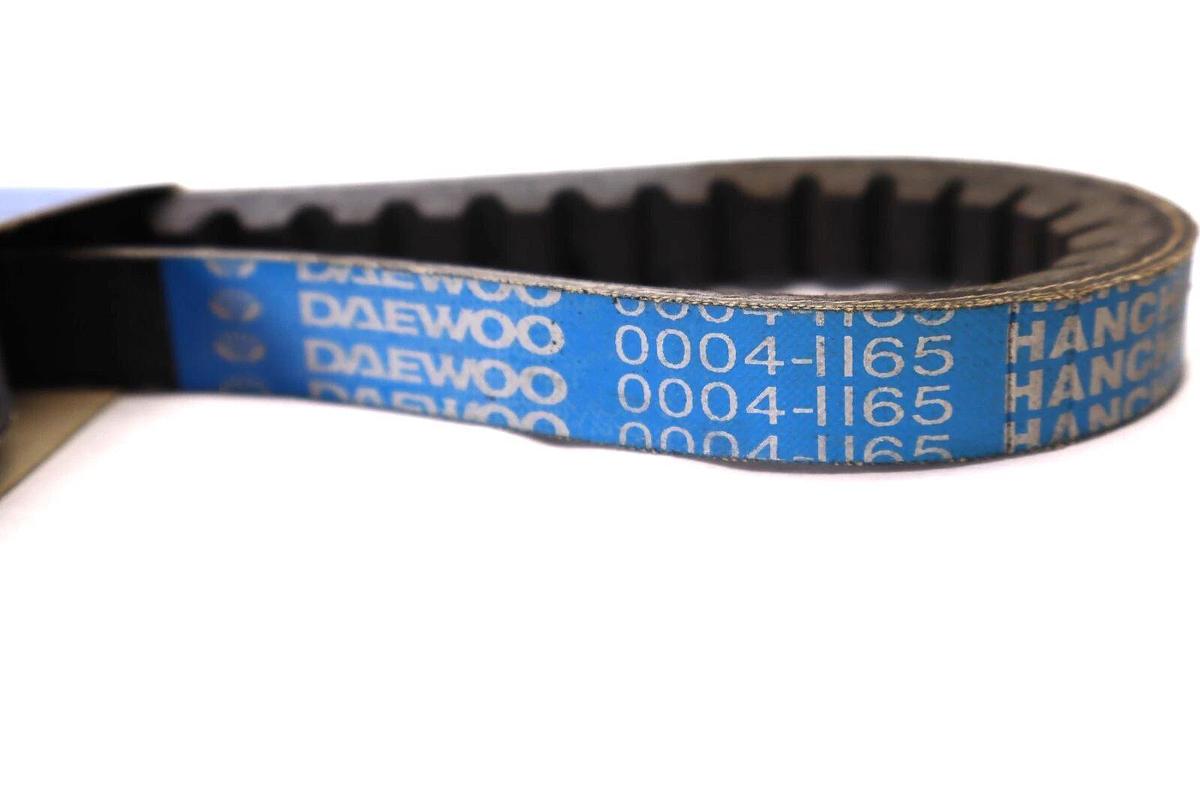 (NEW) DAEWOO 999965.96801-0004 , 00004-1165 Cogged V-Belt