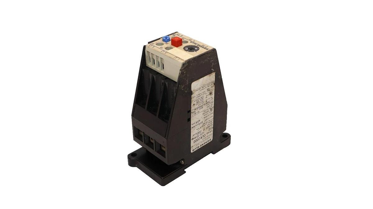 Used Siemens Allis Overload Relay OLR 2000 OLR2000 12.5-20A Amp