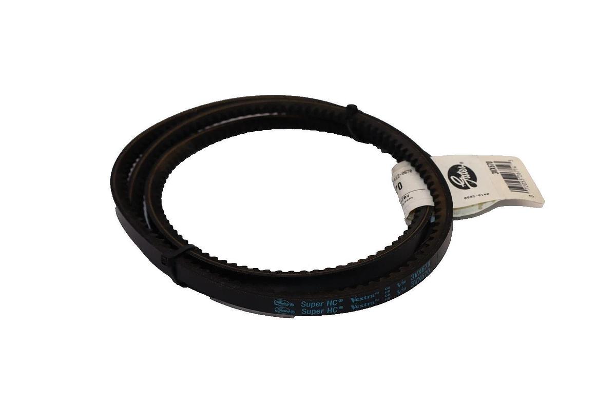 Gates 3VX670 , 9412-0670 Super HC Vextra Cogged V-Belt USA (New)
