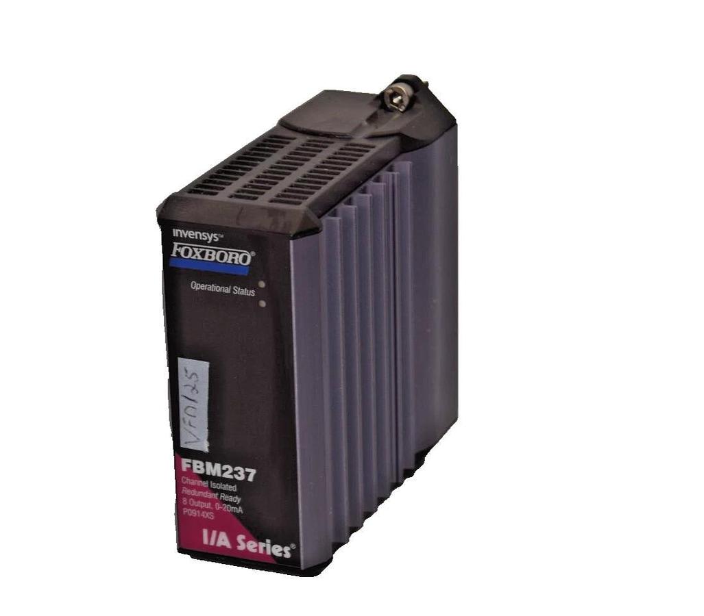Used FOXBORO INVENSYS I/A Series Red Ready 8 Output 0-20mA FBM237 P0914XS