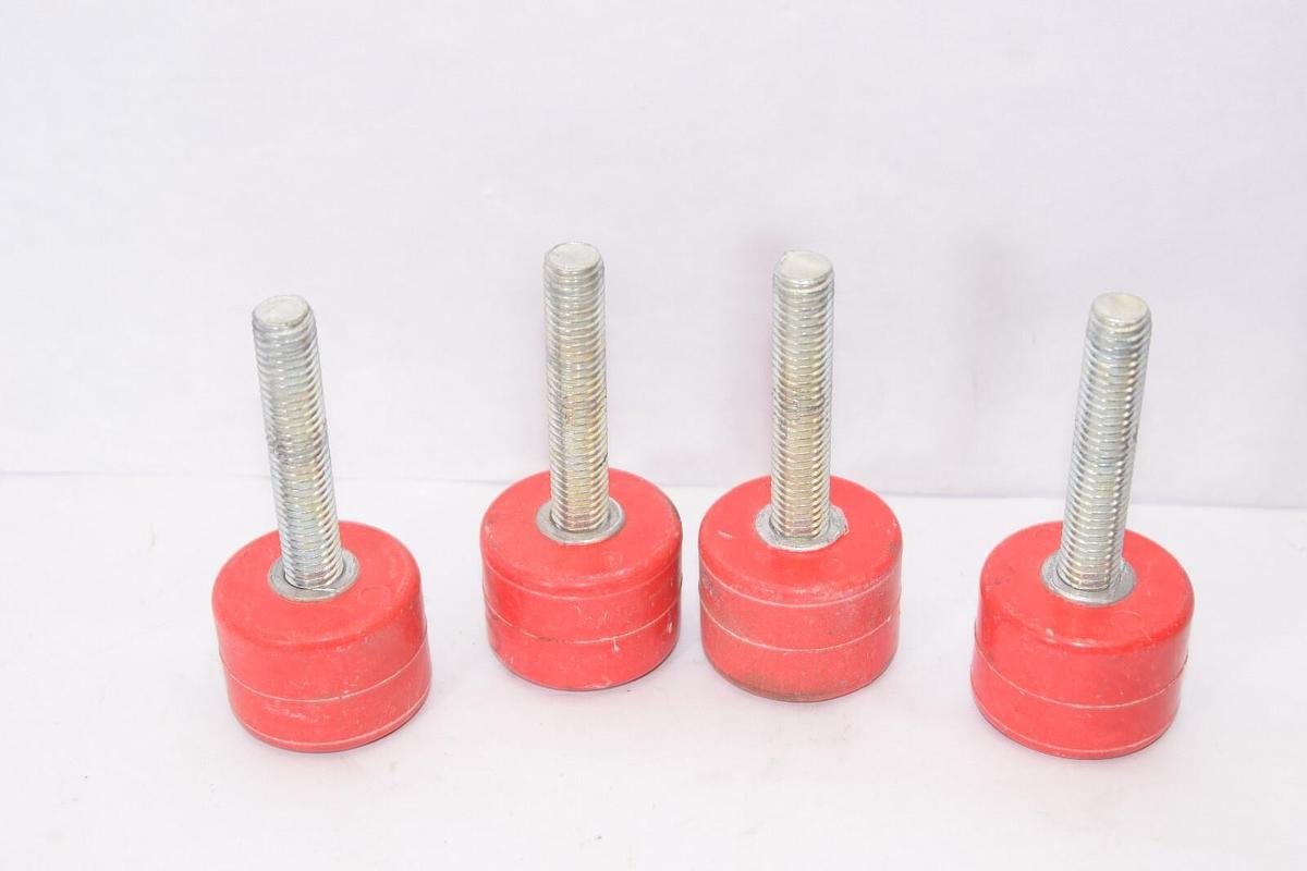 Used (Lot 4) MBI Model 14 1/2-13 Threaded 3" Stud Electrical Buss Isolator Bushing