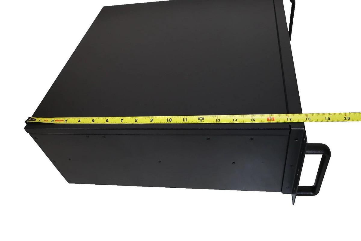 Gperhuan 4U Server Cabinet Case Rackmount Server w/ 7 PCI Slots Lockable w/key