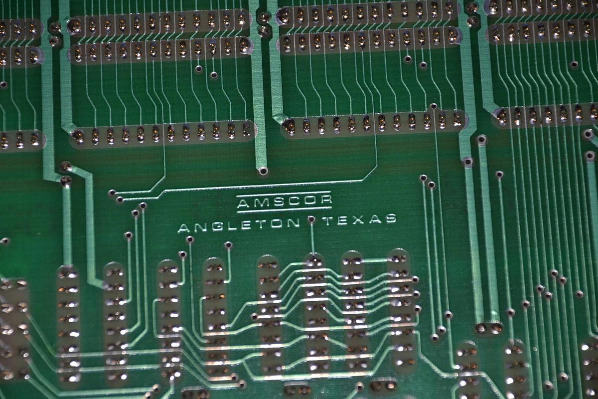 Used AMSCOR CIRCUIT BOARD CARD AMS 1041 AMS1041 REV. A