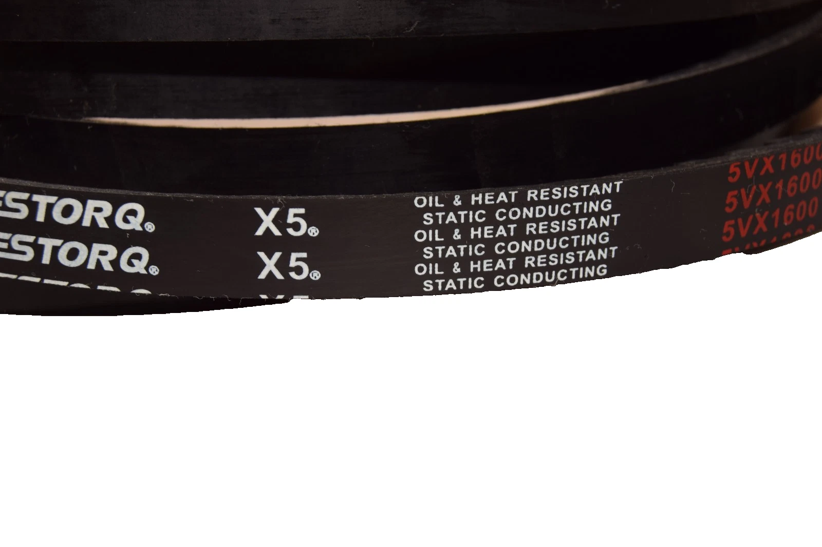 Bestorq Cogged V-Belt Belt 5VX1600 X5 Static Conducting Vbelt  (New)