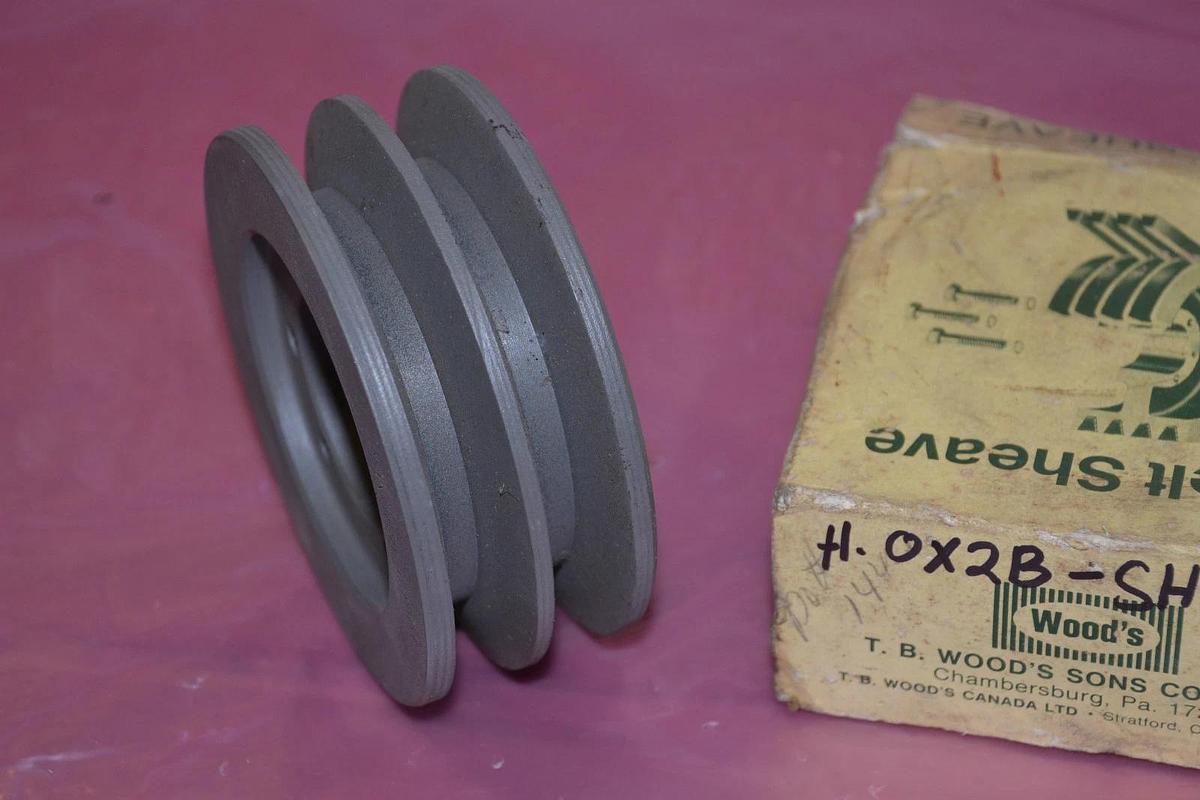 TB Woods V-Belt V Belt Sheave H.0X2B-SH  H0X2BSH H.0X2B SH  NEW