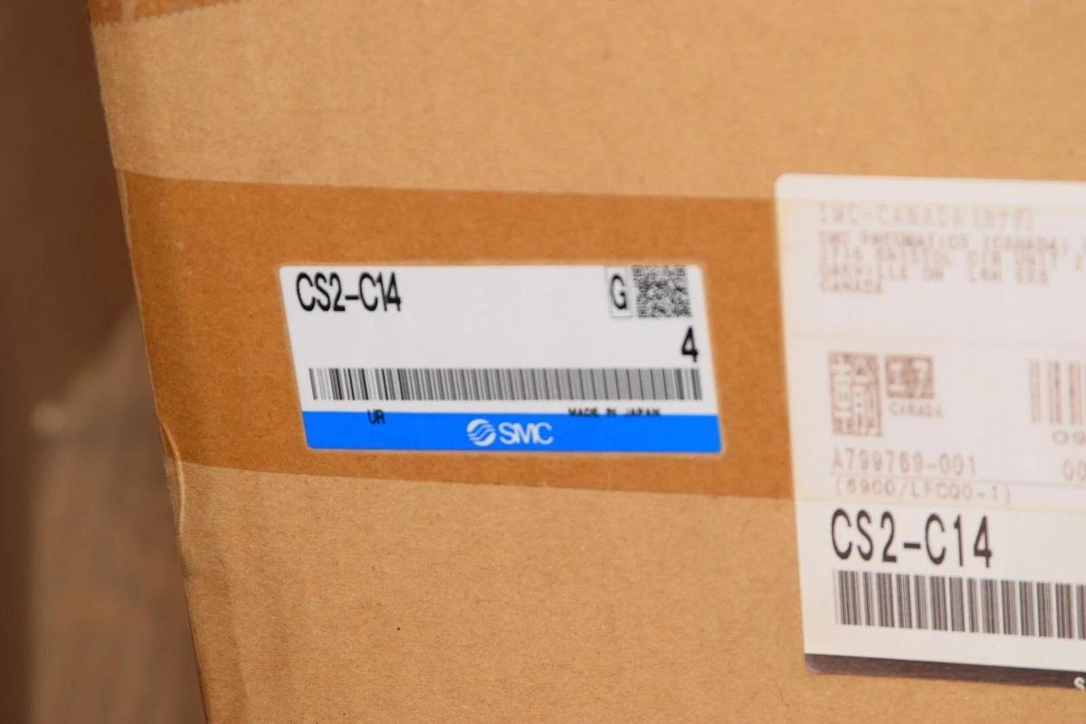 (NEW - Box of 4) SMC CS2-C14  TIE ROD CYLINDER SINGLE CLEVIS