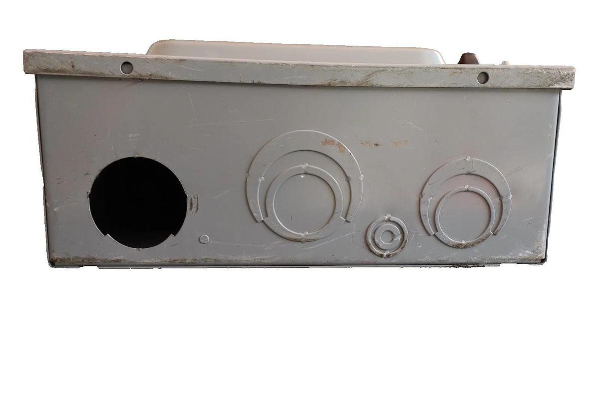 Used Square D 200A Safety Switch Disconnect H364 200 Amp Fusible 3P 4W 600v