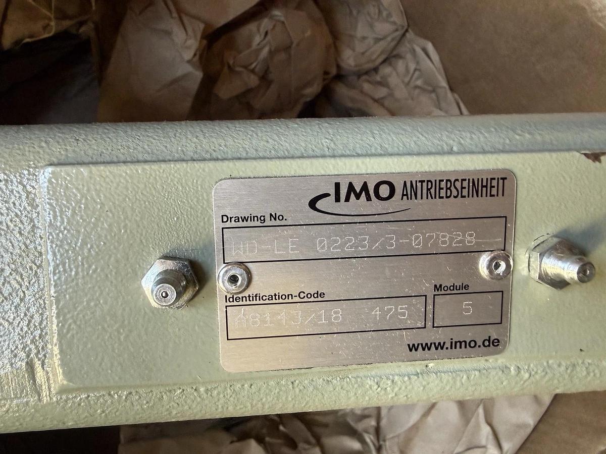 IMO Worm Gear Slew Drive WD-LE 0223/3-07828 WD-LE0223/3-07828 (NEW)