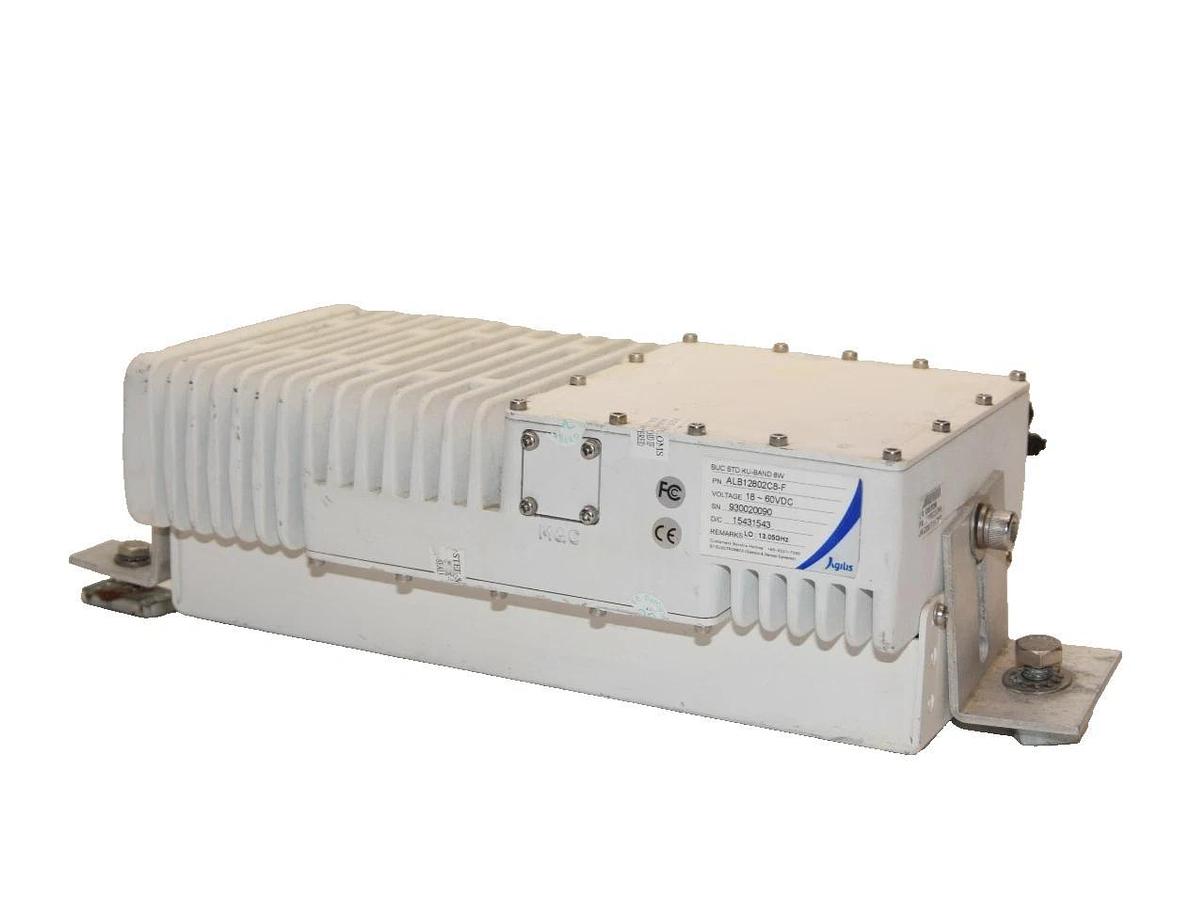 Used Agilis ALB128 Series Ku-Band BUC STD 8W Block-Up Converter ALB12802C8-F