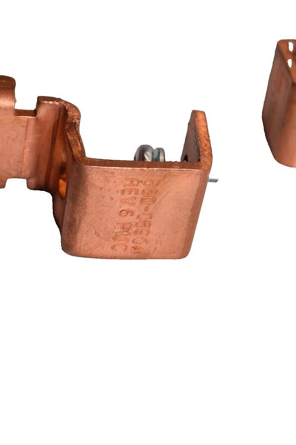 Used PMC 880-0890A , 8800890A Rev A Copper Offset Mechanical Lug (Lot of 4)