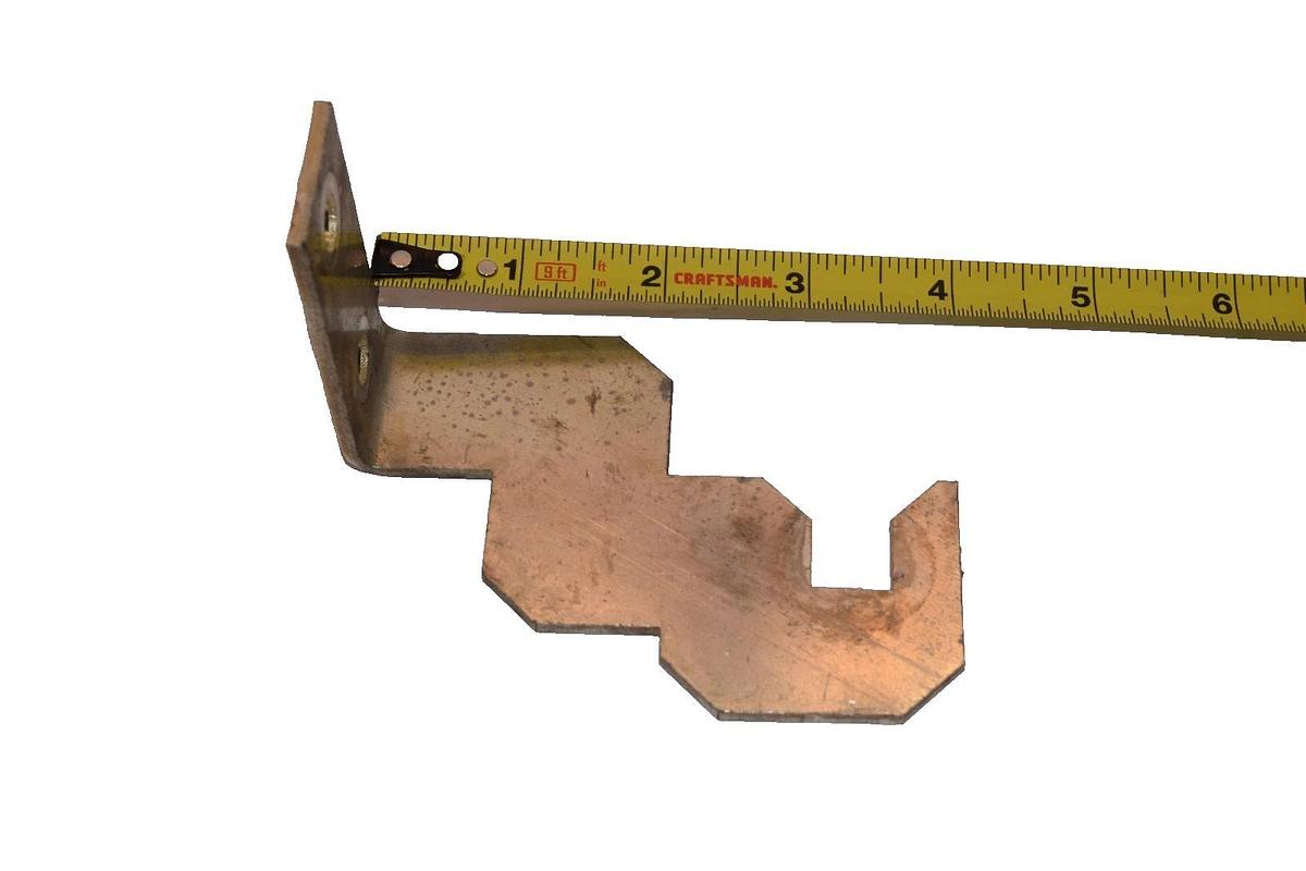 Used Buss Bar 4" x 2-3/8" x 2-1/2" Copper