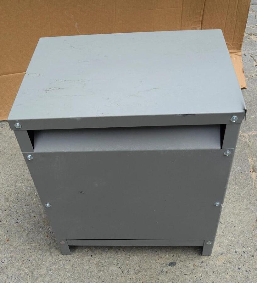 Used EGS Hevi-Duty HeviDuty Gen Purp Transformer ET2HB45SCU 45kva 3ph 480D 208y/120