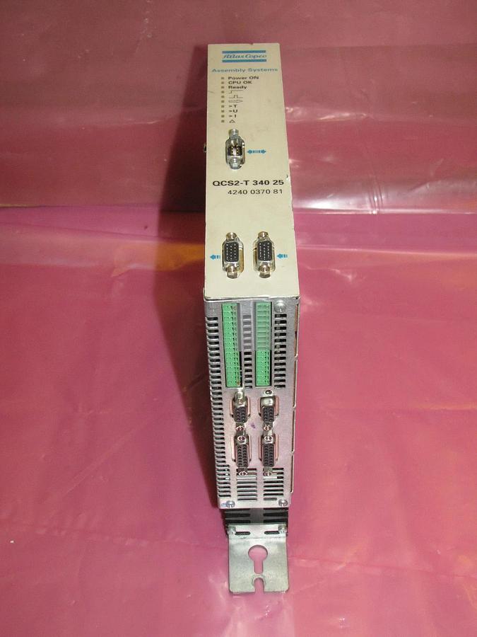 Used ATLAS COPCO SERVO CONTROL 4240 0370 81 4240037081 QCS2-T 34025