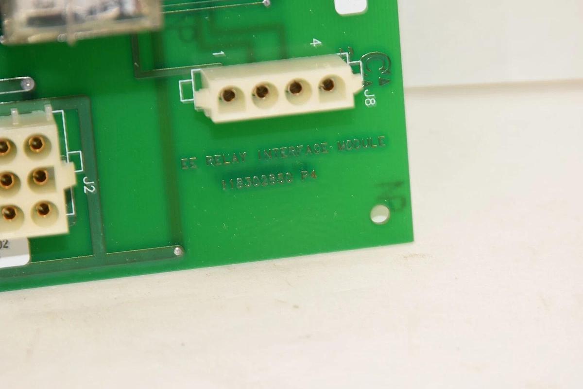 Used EXIDE 118302850 P4 B/M 101073 101073102 Rev P5 EE Relay Interface Module Board