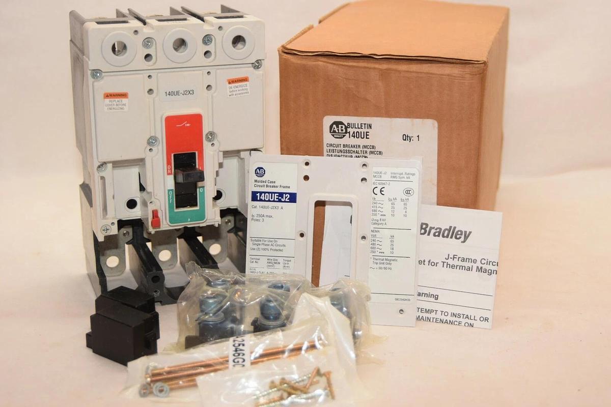 ALLEN BRADLEY 140UE-J2 140UE-J2X3 Ser A 3P Circuit Breaker - Frame Only  (NEW)