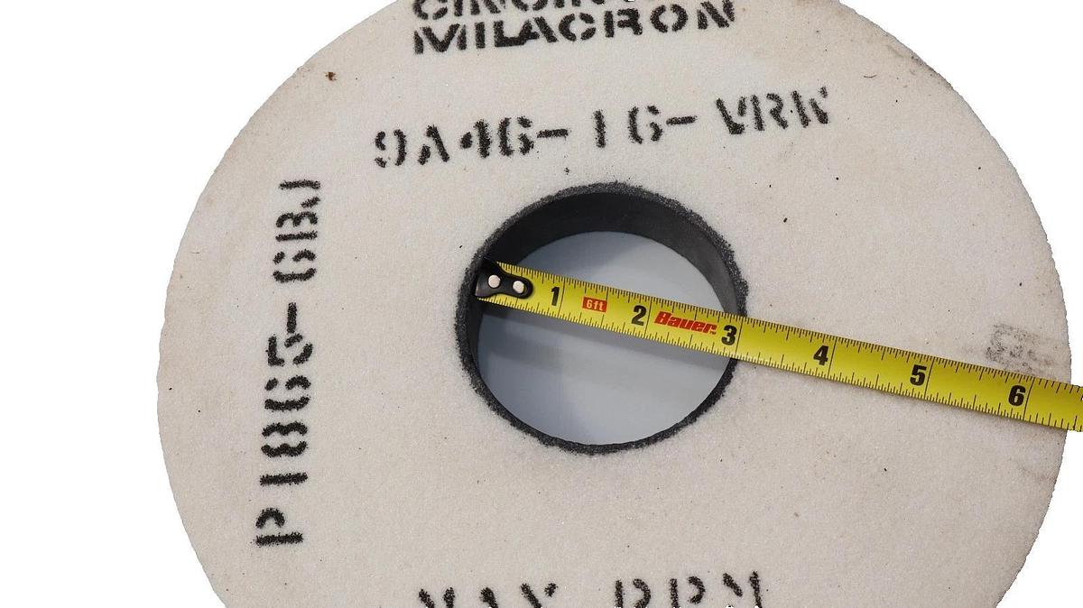 (NEW) CINCINNATI MILACRON 9A46-16-VRW 10" OD x 1" Wide 3" ID Grinding Wheel