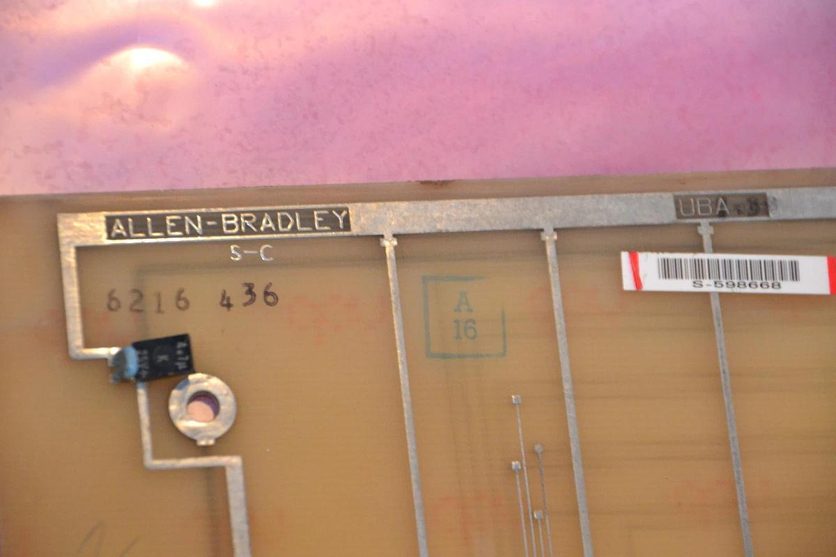 Used ALLEN BRADLEY CIRCUIT BOARD CARD 634275-90 634275 90 63427590 REV.C