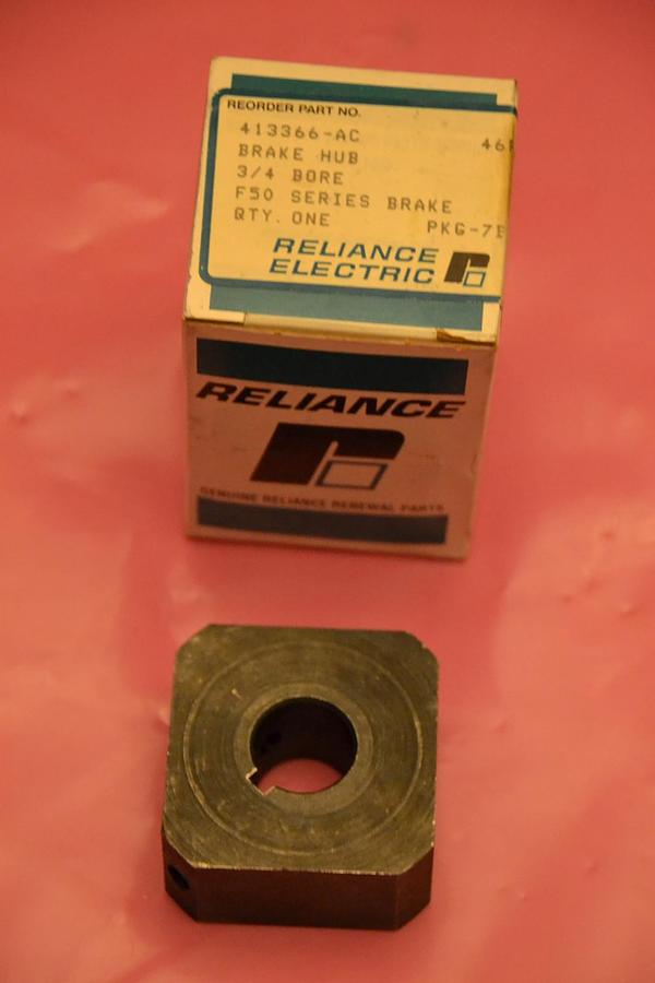 Reliance Brake Hub 3/4 3/4" BORE 413366-AC 413366 AC 413366AC for F50 Brake NEW