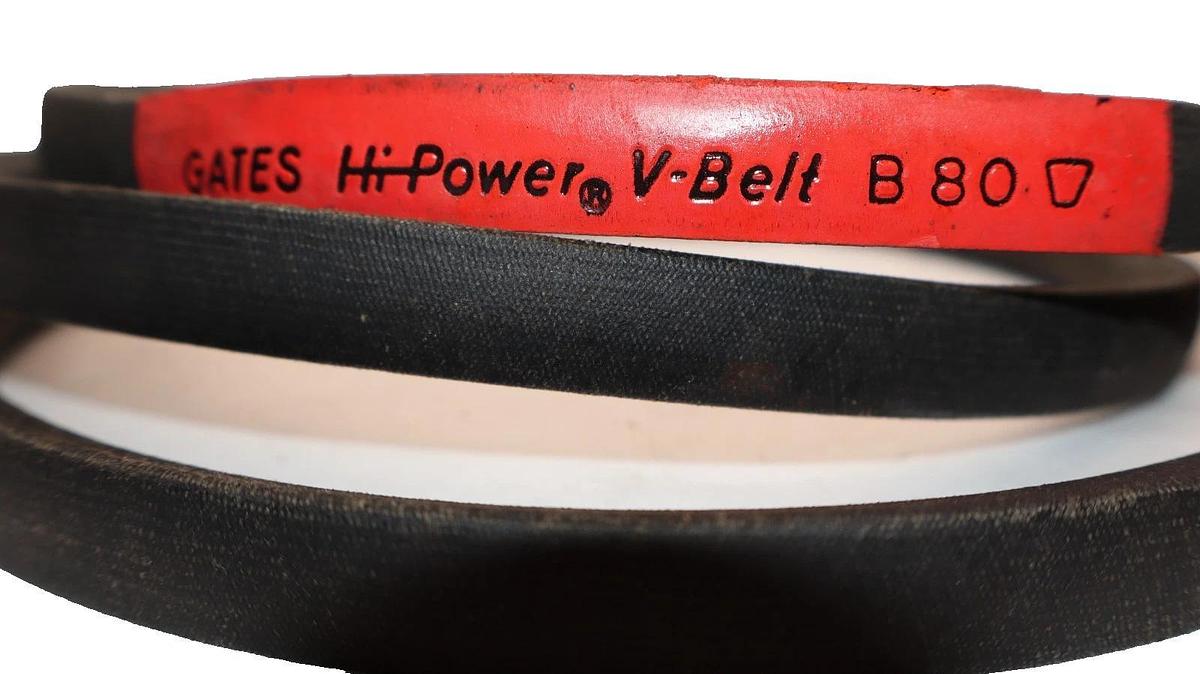 Gates V-Belt Belt B80 Hi-Power V-Belt B-80 (New)