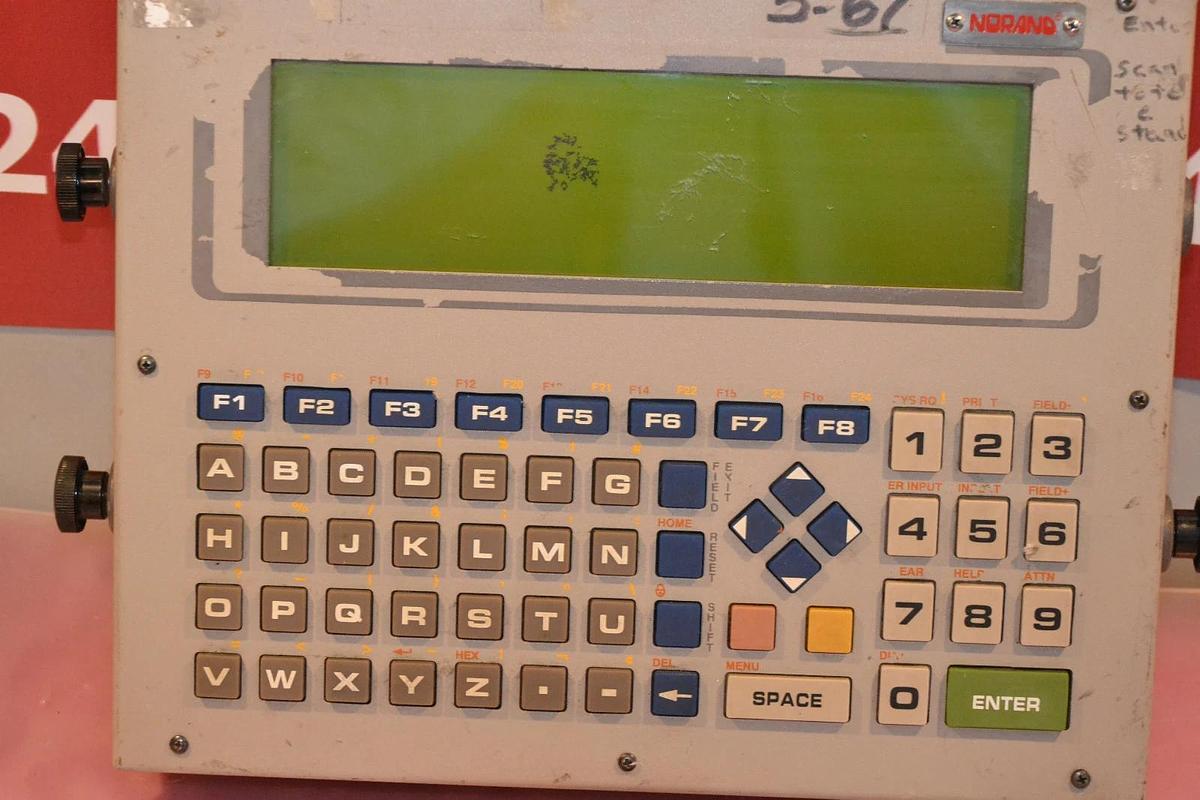 Used NORAND BAR CODE ID STATION WITH ANTENNA RT5940 2843022 225-480-011/002