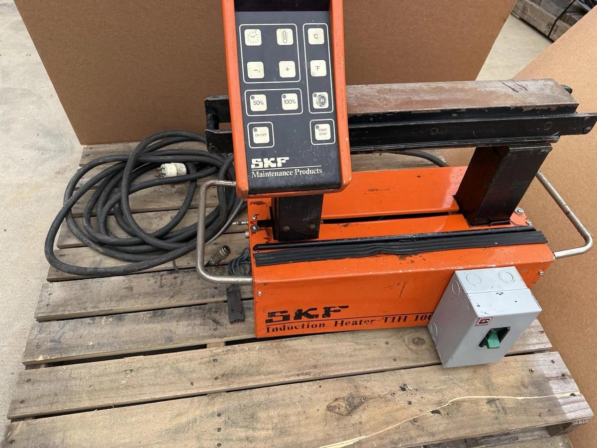 Used SKF TIH-100m/MV Medium Induction Heater for Bearings  400-460V