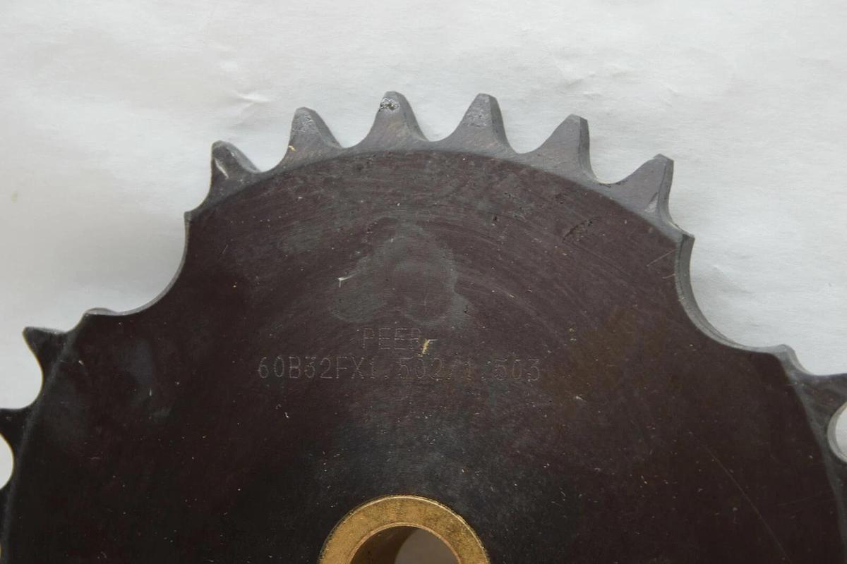 (NEW) PEER 60B32FX1.502/1.503 1" Bore 24 Teeth Sprocket