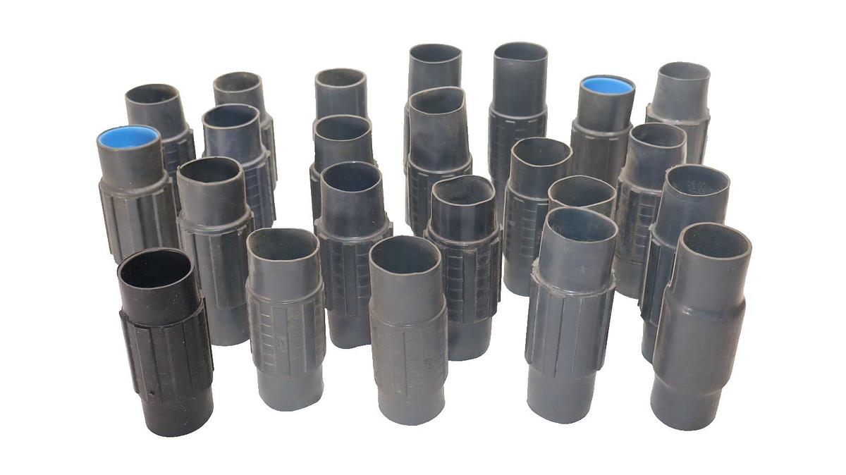 NEW -23 THOMAS & BETTS OCAL 1" PVC Coated Conduit Body Straight Fitting Coupling