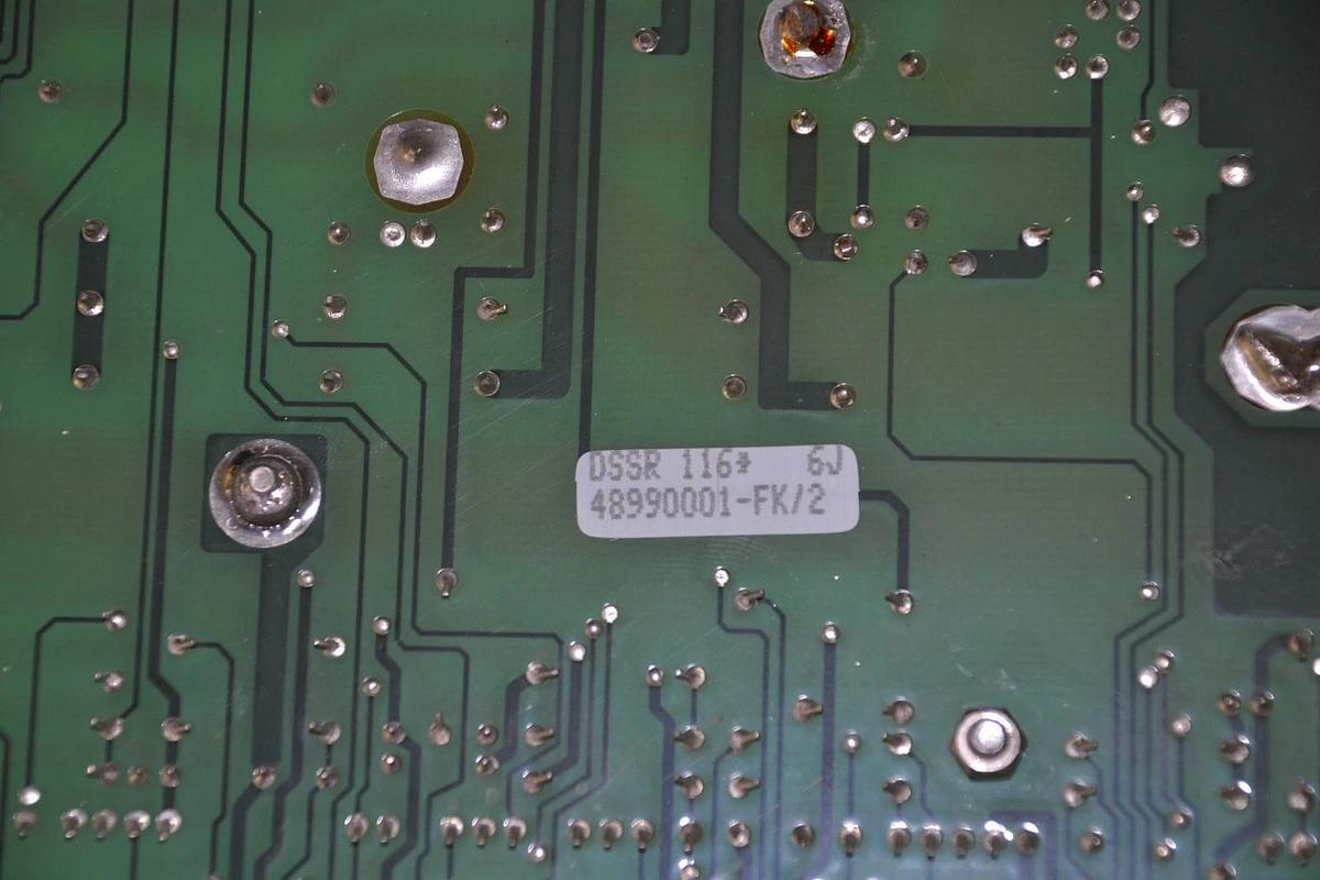 Used ABB ASEA CIRCUIT BOARD CARD DSSR 116 DSSR116 48990001-FK/2 48990001FK/2