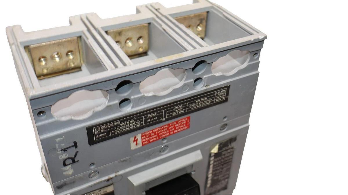 Used ITE HJ63F400 400A 3P Circuit Breaker With S01J60 Shunt Trip