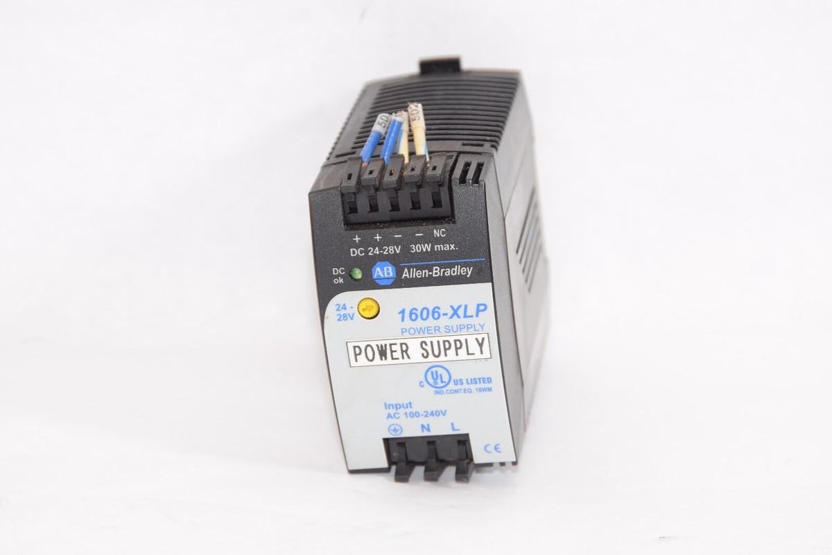 Used ALLEN BRADLEY 1606-XLP30E Series A 100-240V Power Supply