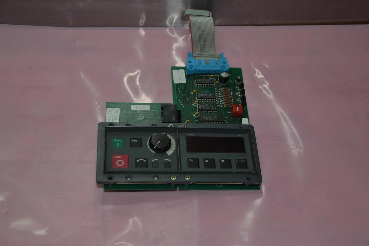 Used ALLEN BRADLEY 120661-02 W/ 120710-04 120663 PC BOARD / PROGRAM INTERFACE MODULE