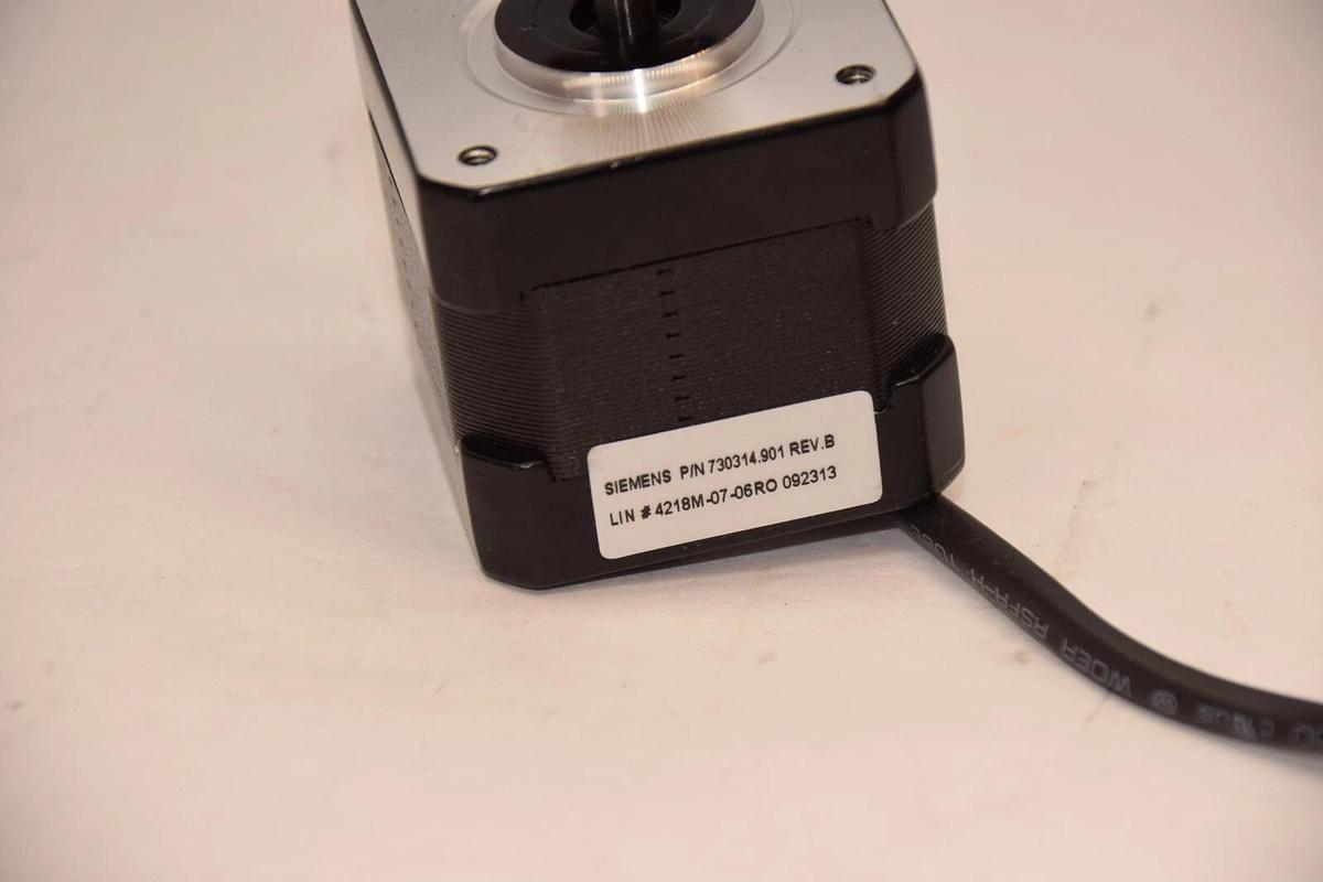 Used SIEMENS 730314.901 730314901 Rev B Stepper Stepping Motor
