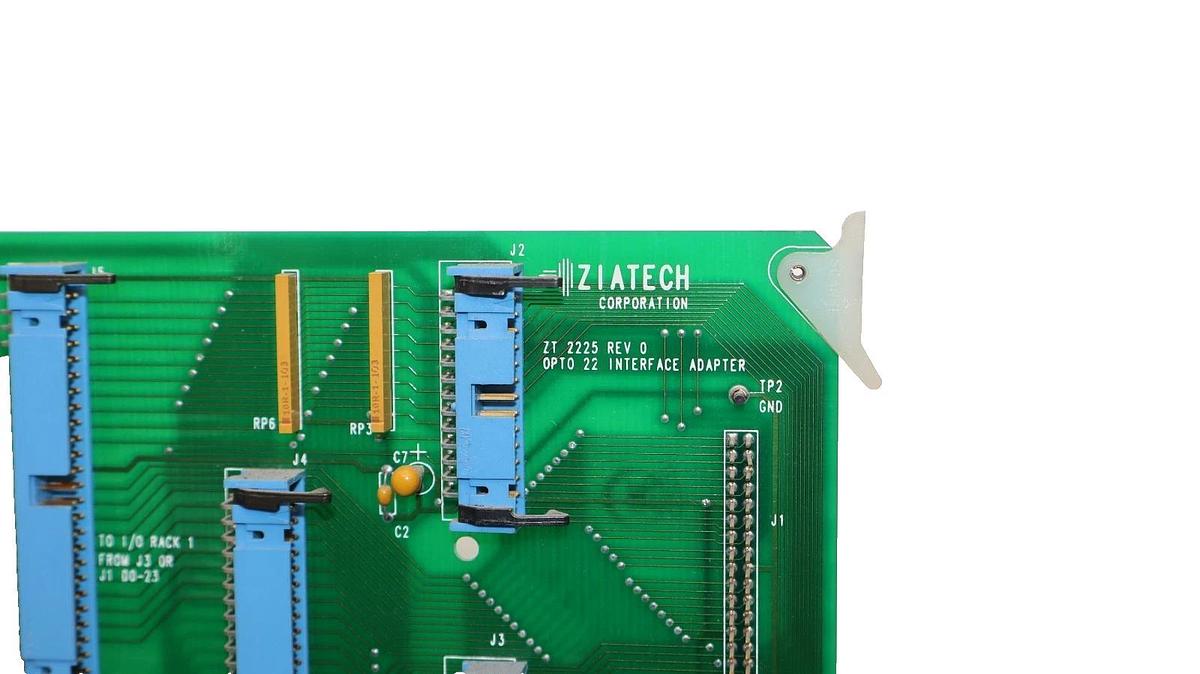 Used Ziatech Corp. ZT 2225 , ZT2225 Rev 0 Opto22 Interface Adapter Board Card