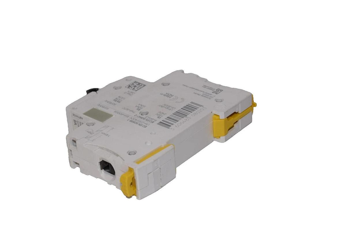 Used SCHNEIDER ELECTIRC iC60N C 2A , CNS14816-2 1P 230/400V Miniature Circuit Breaker