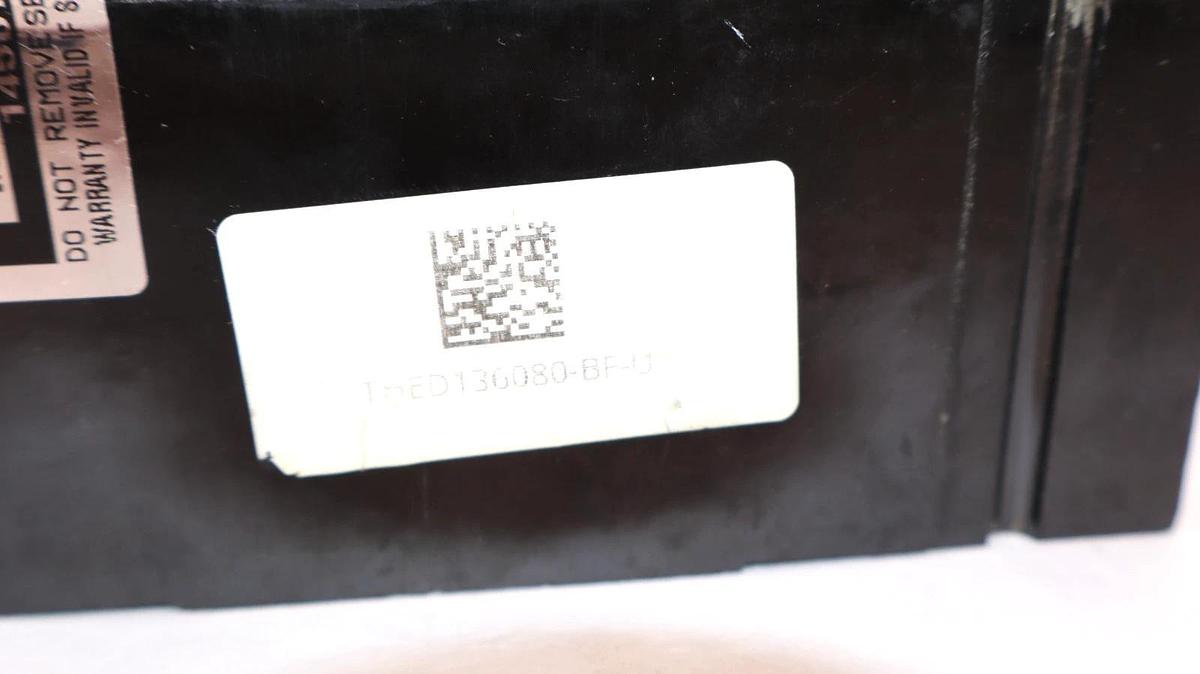 Used GE Molded Case Circuit Breaker THED136080 80A 80 Amp 3P 600Vac *READ*