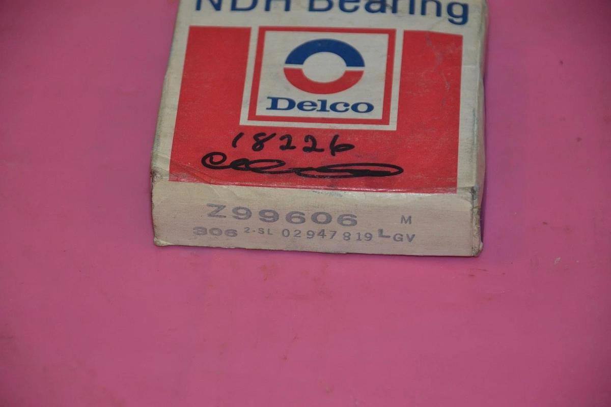NDH DELCO BEARING Z99606 Z 9906 6 99066 NEW SEALED