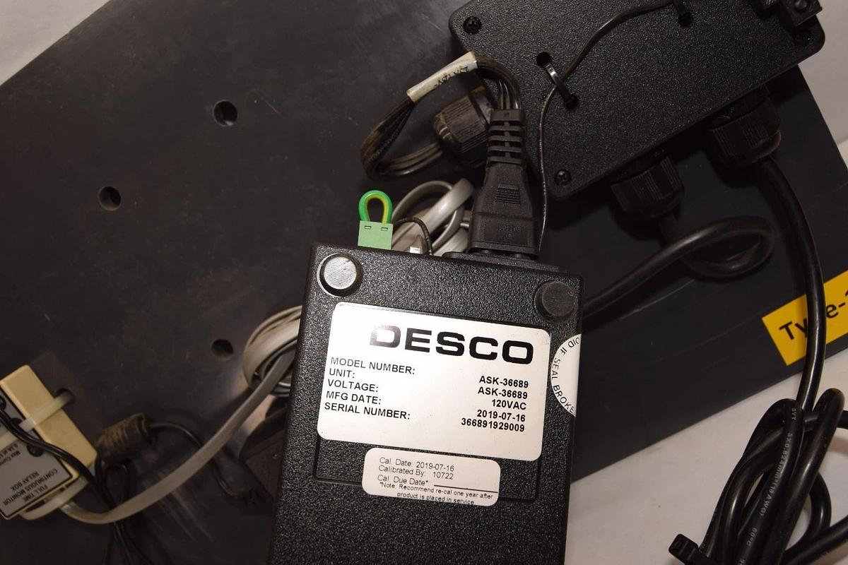 Used DESCO EMIT ESD MFD Tester Continuous Monitor Monitoring System ASK-36689