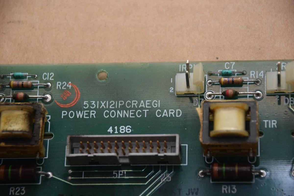 Used GENERAL ELECTRIC F31X121PCRAEG1 531X121PCRAEG1 POWER CONNECT CARD