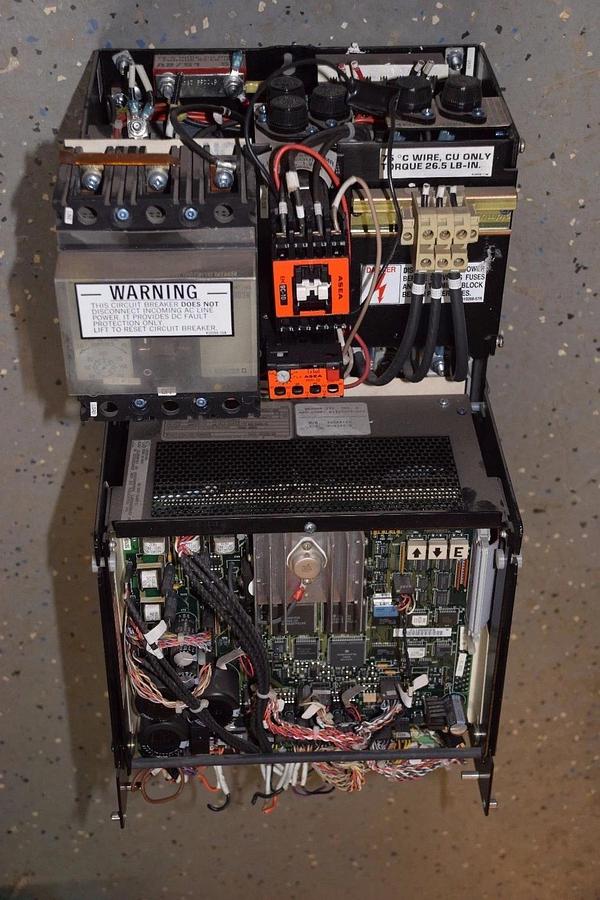 Used Reliance Electric Maxpak III 7.5hp Drive 7P8161-MOD 910K8160 460v 3p 0-58703-61A