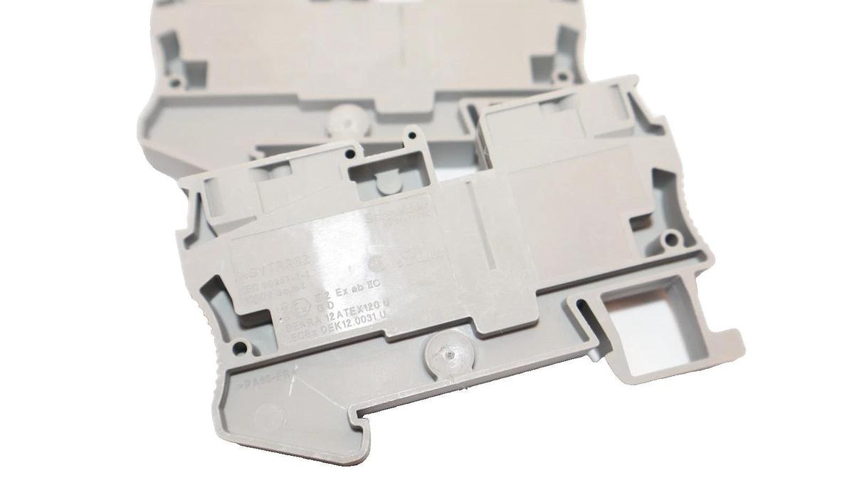 Schneider Electric Spring Terminal, Feed Through NSYTRR62 Grey (New - Lot of 44)