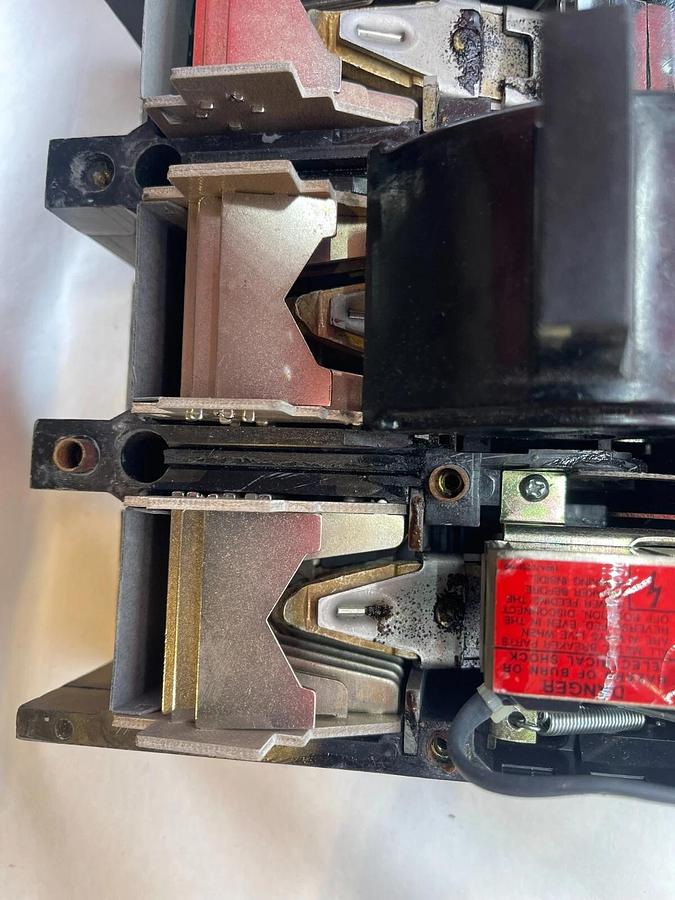 Used General Electric GE TJL6S 600A 600 Amp Hight IC Breaker 3p  NO RMS9 Progr, AS-IS