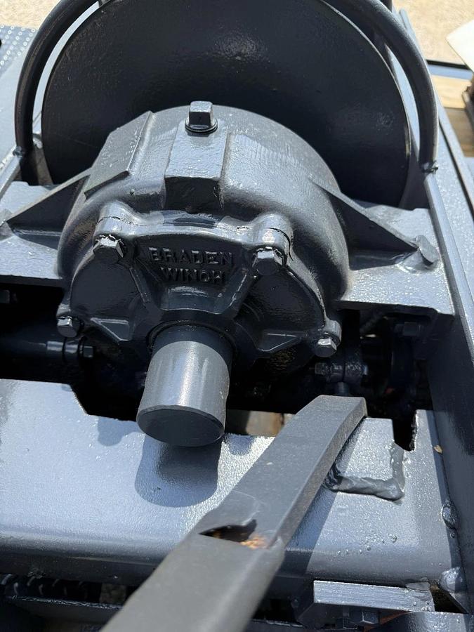 Refurbished Braden Winch mgu5-12F EB L 6910976  Low Mount Worm Gear Recovery Winch MGU5-12F