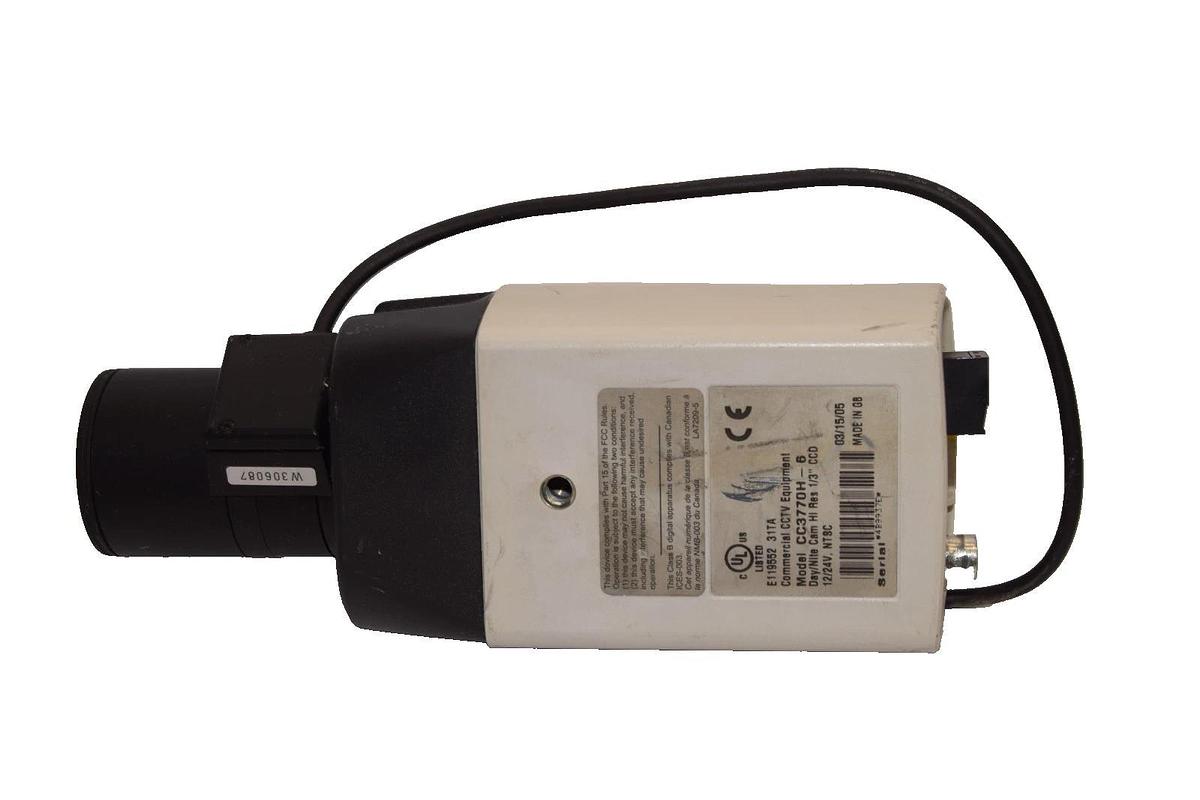 Used Pelco CC3770H-6 Day/Nite Camera With Aspherical 2.8-12mm 1/3" Lens